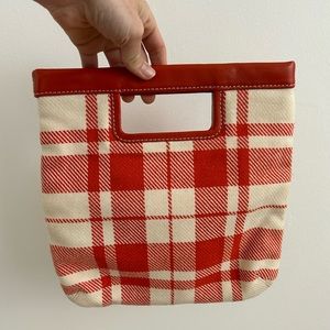 90s Banana Republic Wool Clutch